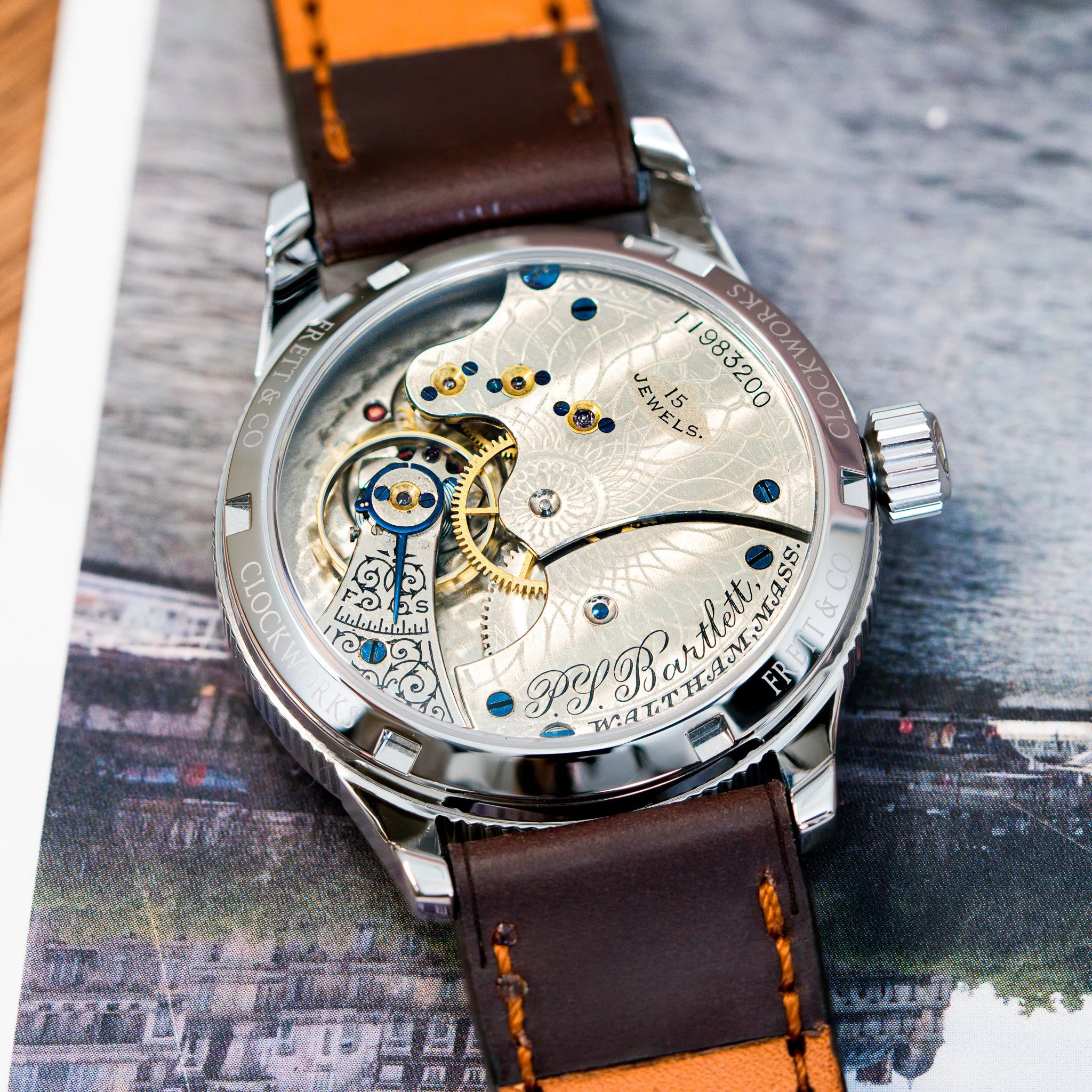 時計 waltham new Americana M36433: Waltham 14k Yellow Gold Multi-Color Pocketwatch – Paul